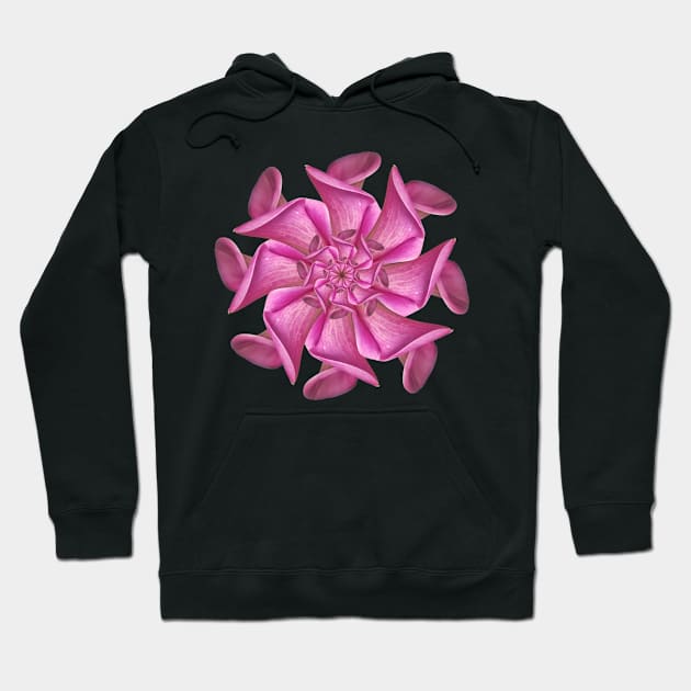 Radial Calla Lily Hoodie by Geomhectic